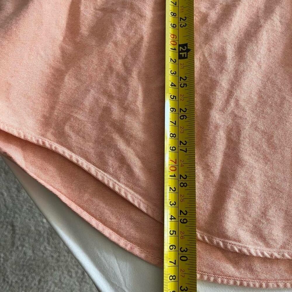 Ralph Lauren Orange Oxford Button Down collegiate coastal preppy vacation resort - Picture 4 of 5